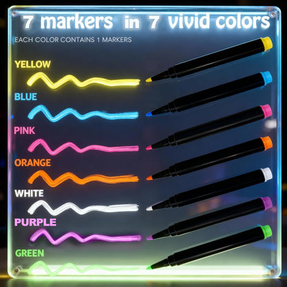 7-Color Markers for MagicBoard